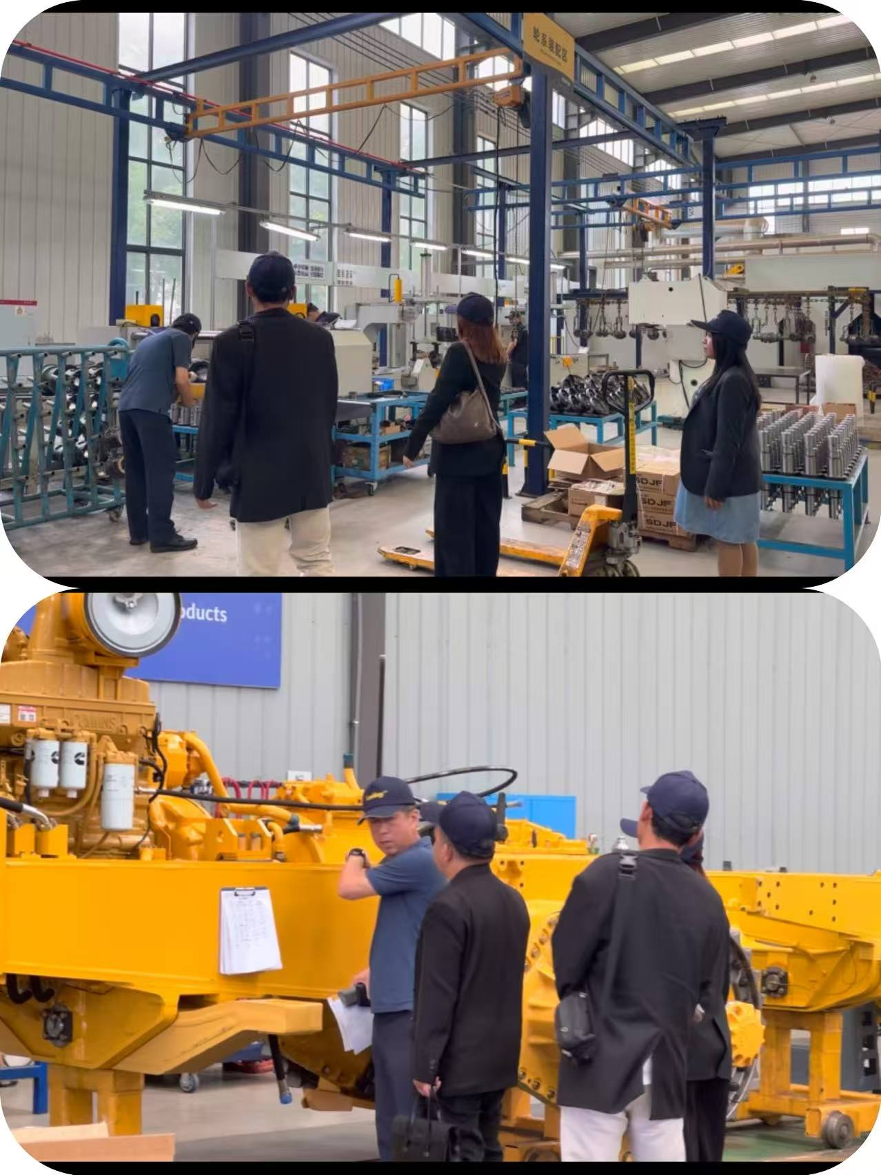 Overseas Clients Come for an On-Site Visit & Discuss Foreign Trade Cooperation